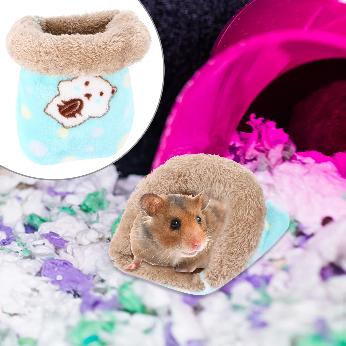 

Guinea Cage Bed Hamster Toysferret House Sugar Glideraccessories Sleeping Pet Pouch Small Rabbit Chinchilla Hedgehog Squirrel