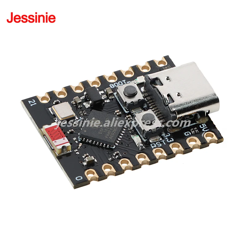 Фото 1-5 шт. ESP32-C3 SuperMini PRO Mini OLED макетная плата ESP32C3 2,4G WiFi BT Bluetooth-совместимый бесфильный модуль для Arduino №2