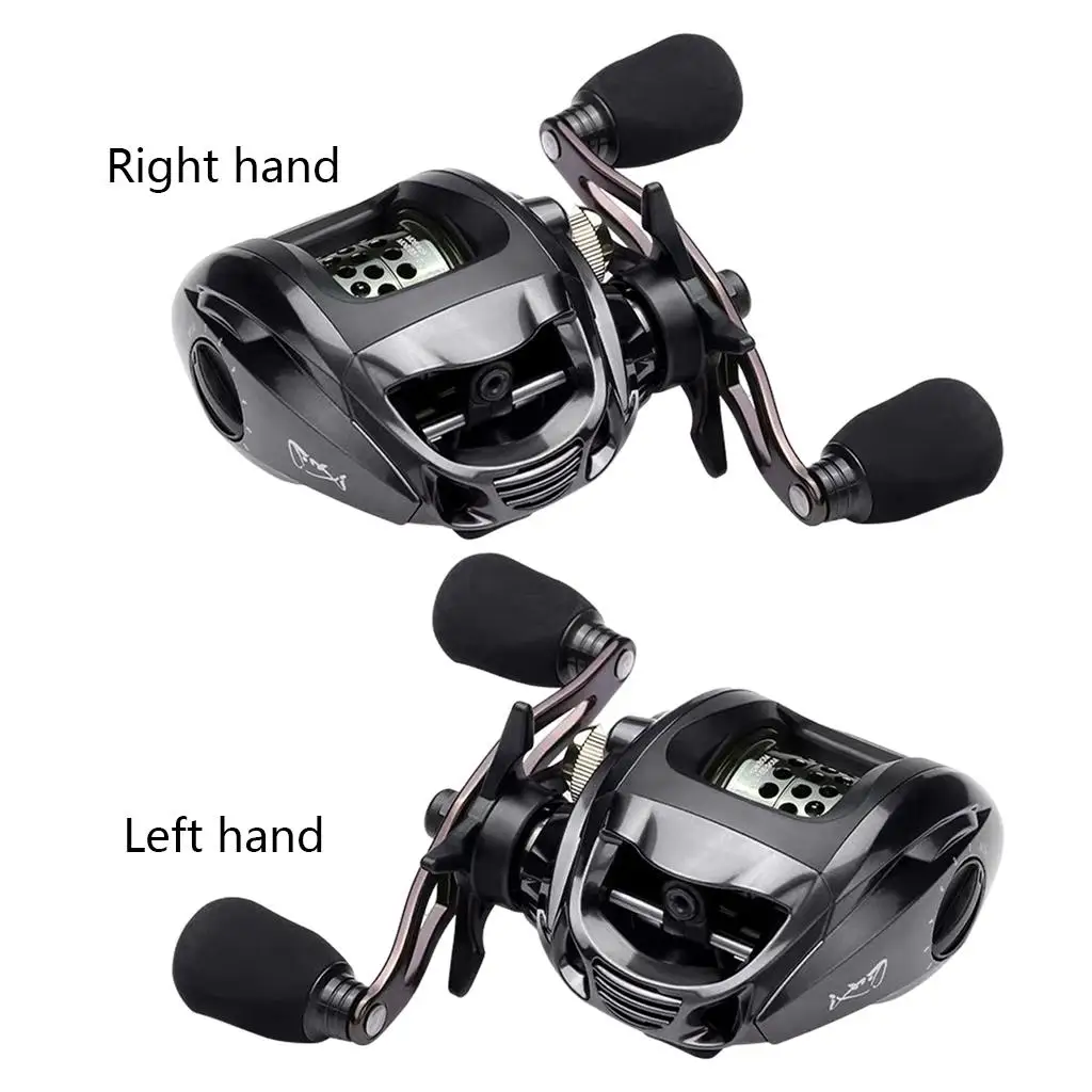 

Reel, Casting Reel, Baitcaster - Sealed Drag System, Brake, 6.3:1 Gear Ratio, 12+1BB, Lengthen Ergonomic Handle