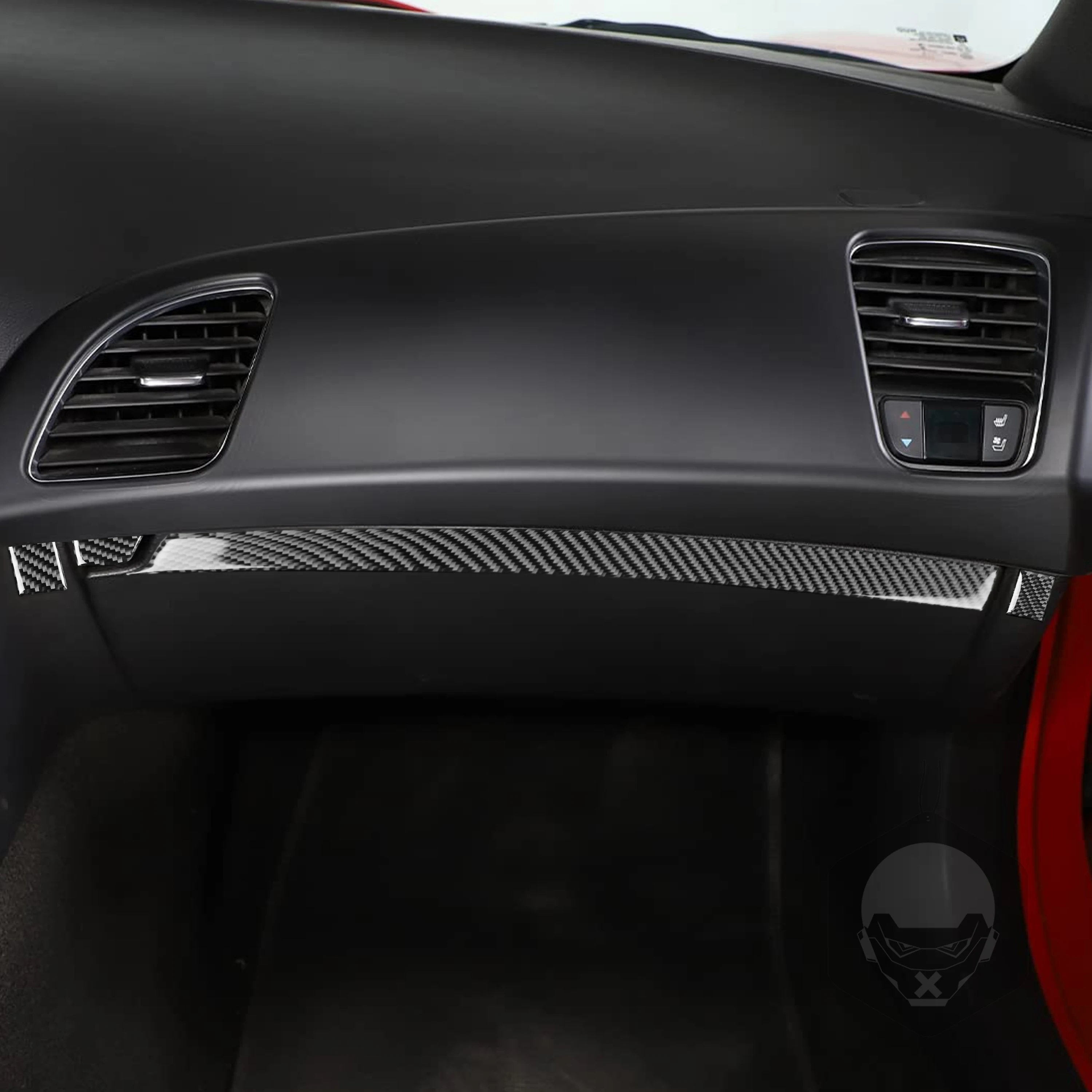 Для Chevrolet Corvette C7 2014-2019 ящик для хранения пассажиров из углеродного волокна