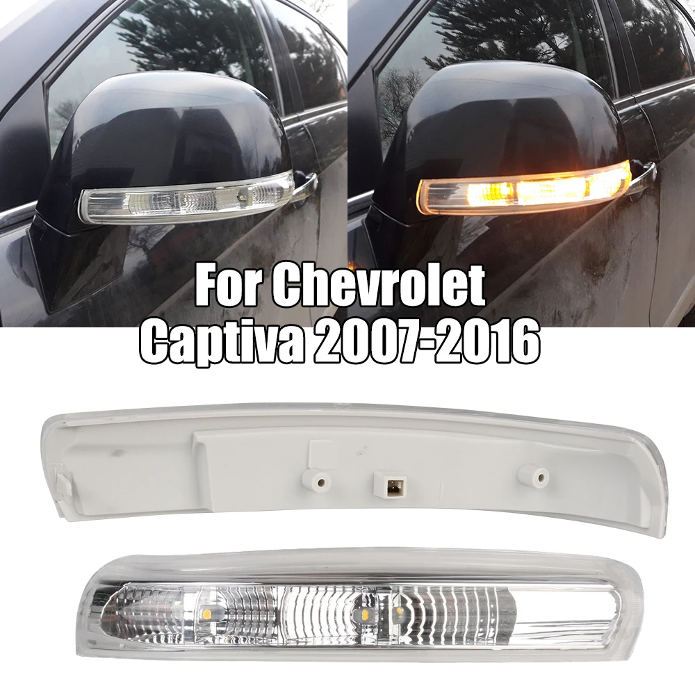 

Rearview Mirror Lamp Auto Accessories 12V Car Turn Signal Light Side Repeater Lamp for Chevrolet Captiva 2007-2016 1 Piece