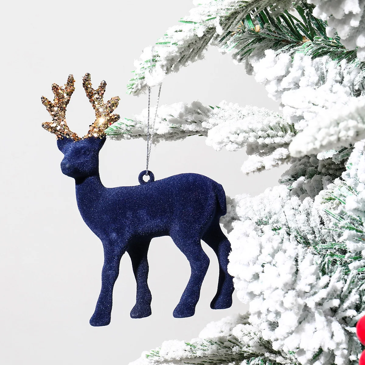 Рождественское искусственное украшение в виде оленя на Рождество 2024 Новый год 2025