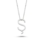 Серебро 925 набор-AS-Letter кулон призрак