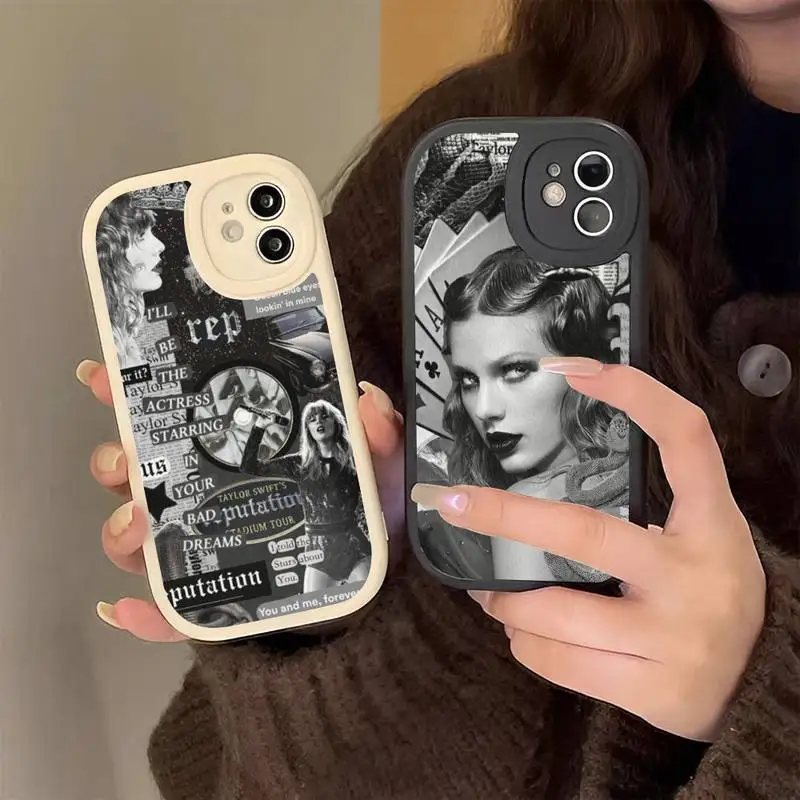 

T-TaylorS S-SwiftS Phone Case Hard Leather Phone Case For iPhone 14 13 12 Mini 11 14 Pro Max Xs X Xr 7 8 Plus