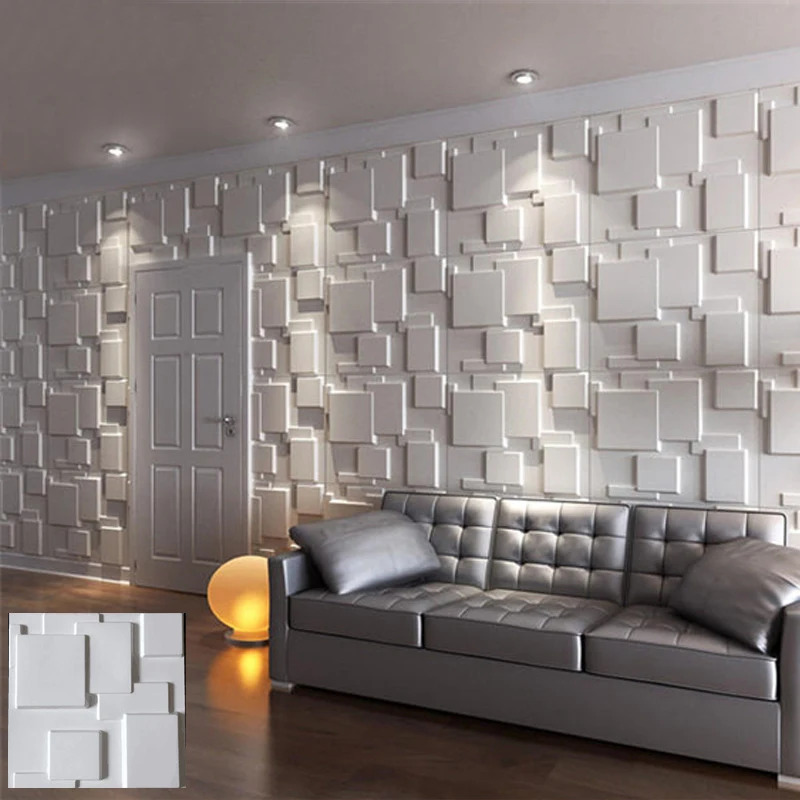 

3D Wall Panel Sticker Ceiling Panel Plastic Mould For Tile Panel Mould Plaster Wall Stone Wall Art Decorative Plastic Form 30cm