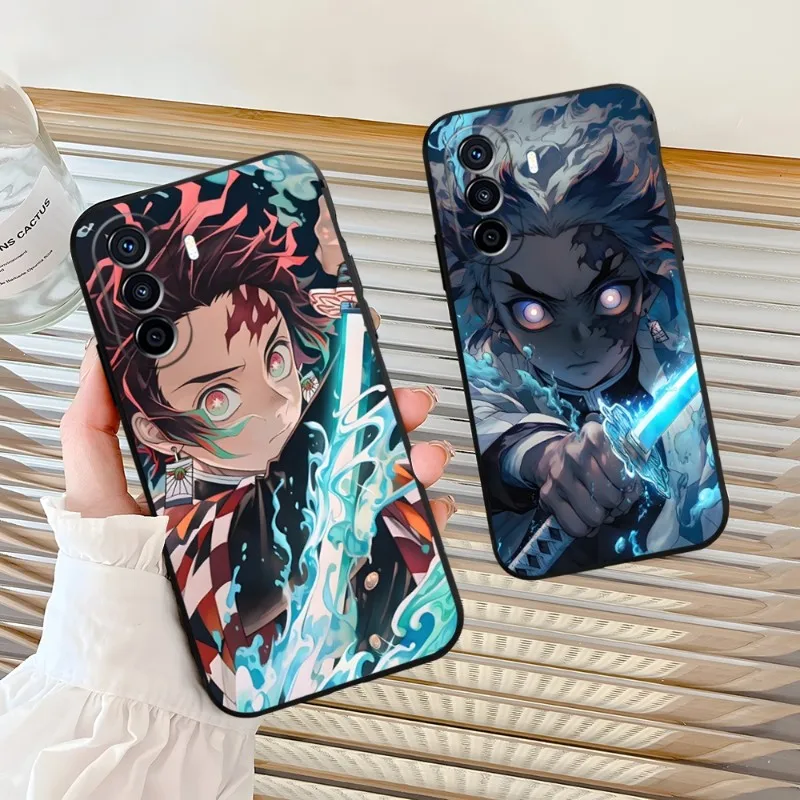 

Demon Slayer Anime Phone Case For Honor 50 60 70 30 20 I 10 Pro S SE V40 V30Pro V20 V9 V8 X30 X20 Fundas Coque
