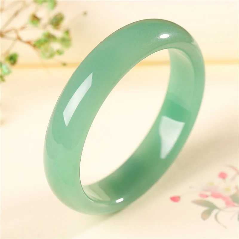

Send Certificate Pure Natural Jadeite Bangle Bracelet Women Fine Jewelry Genuine High Ice Grade A Burma Certified Jade Bangles