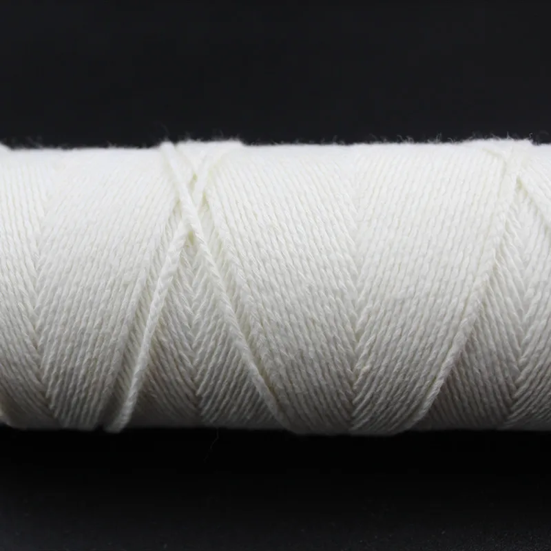 Плотно Плетеный фитиль свечи 150 г обезжиривающий хлопковый сердечник Сделай Сам