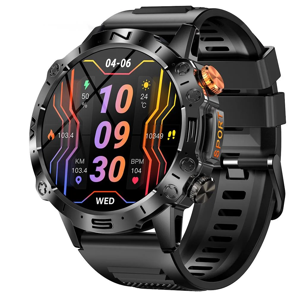 

2023 New K59 Smartwatch 1.43'' AMOLED Display Voice Calling Smart Watch Men Military Grade Toughness Watch 100+ Sports Modes