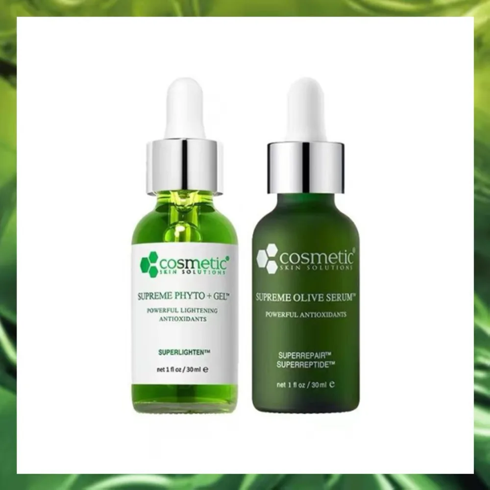 

CSS Supreme Olive Serum Centella Phyto + Gel Serum Soothing Sensitivity Skin Improve Redness Repair Barrier Brighten Skin Care