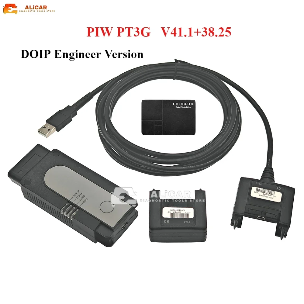 Автомобильный сканер Программное обеспечение V41.1 38 25 инструменты PIW PT3G Тестер III