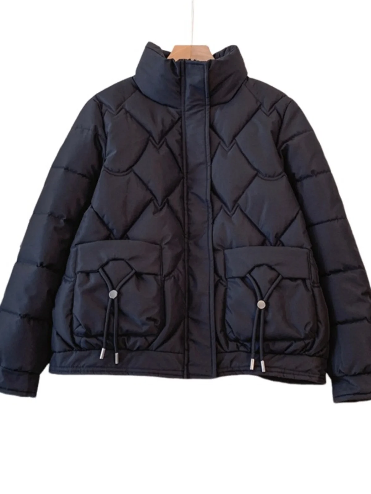 Модный свободный утягивающий пуховик с хлопковой подкладкой женская одежда