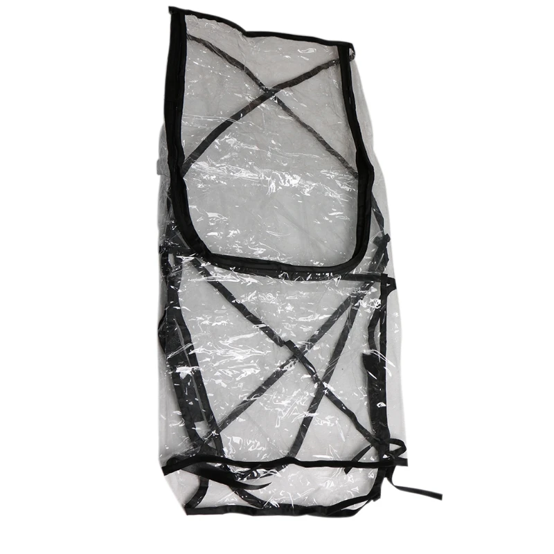 

D7YD Clear Baby Stroller Cover Universal Wind Dust Weather Shield Full for Windows For Strollers Pushchairs Stroller Accessor