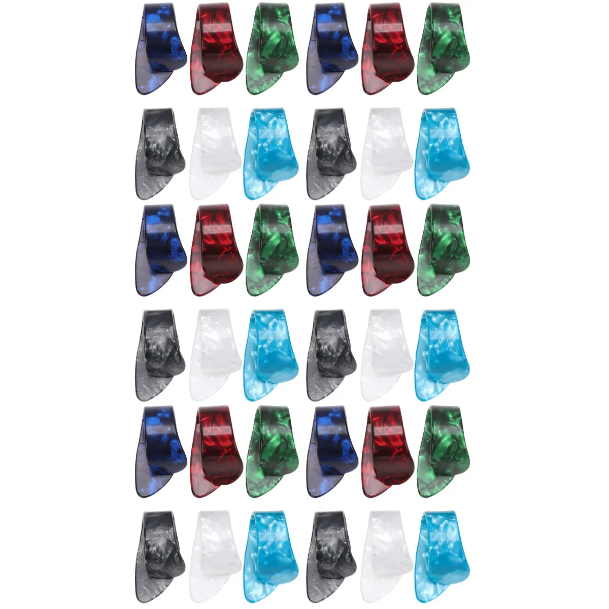 

Guitar Thumb Picks Pick Plectrum Finger Celluloid Nail Set Thumbpicks Flat Practice Fingerpicks Protectoracoustic Bass Electric