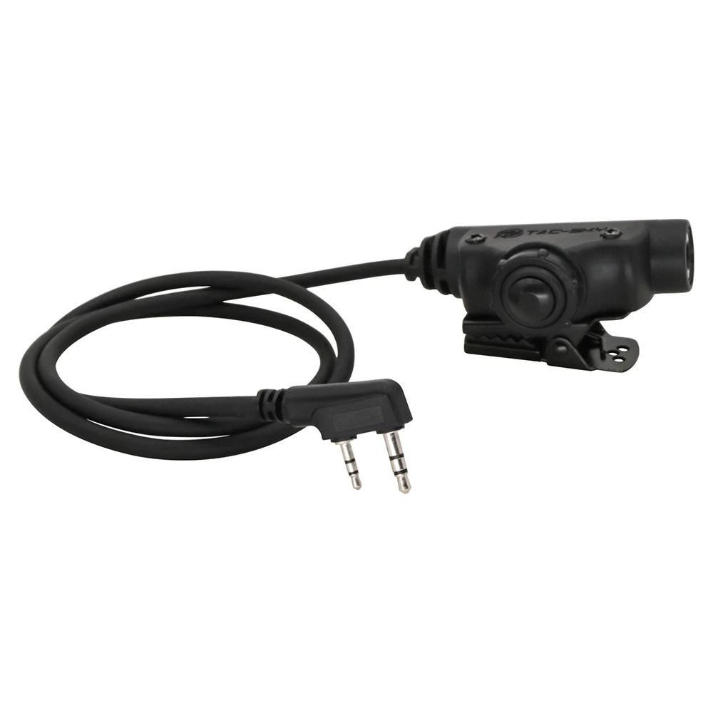 Tactical Headset Adapter U94 PTT V2 PTT Kenwood Plug for Baofeng UV-5R UV-5RE Plus BF-888S UV-6R H777 Walkie Talkie Ham Radio