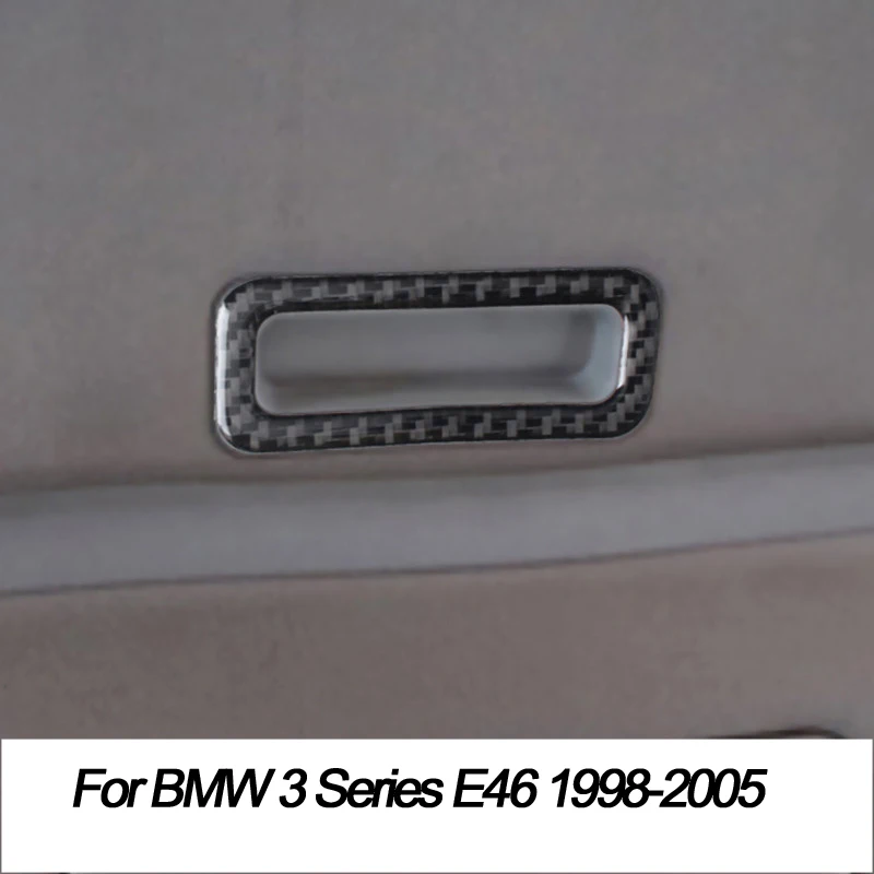 

1 шт., декоративная наклейка на крышу автомобиля из углеродного волокна для BMW 3 серии E46 1998-2005