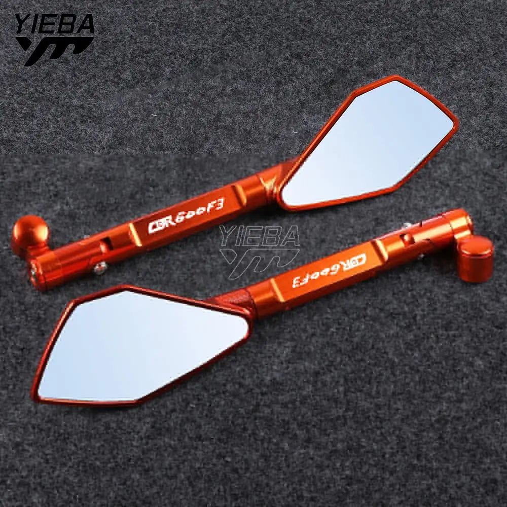 

Motorcycle CNC Accessories Universal For HONDA CBR600F CBR600F2 CBR600F3 CBR600 F F2 F3 Rear View Rearview Mirrors Side Mirror