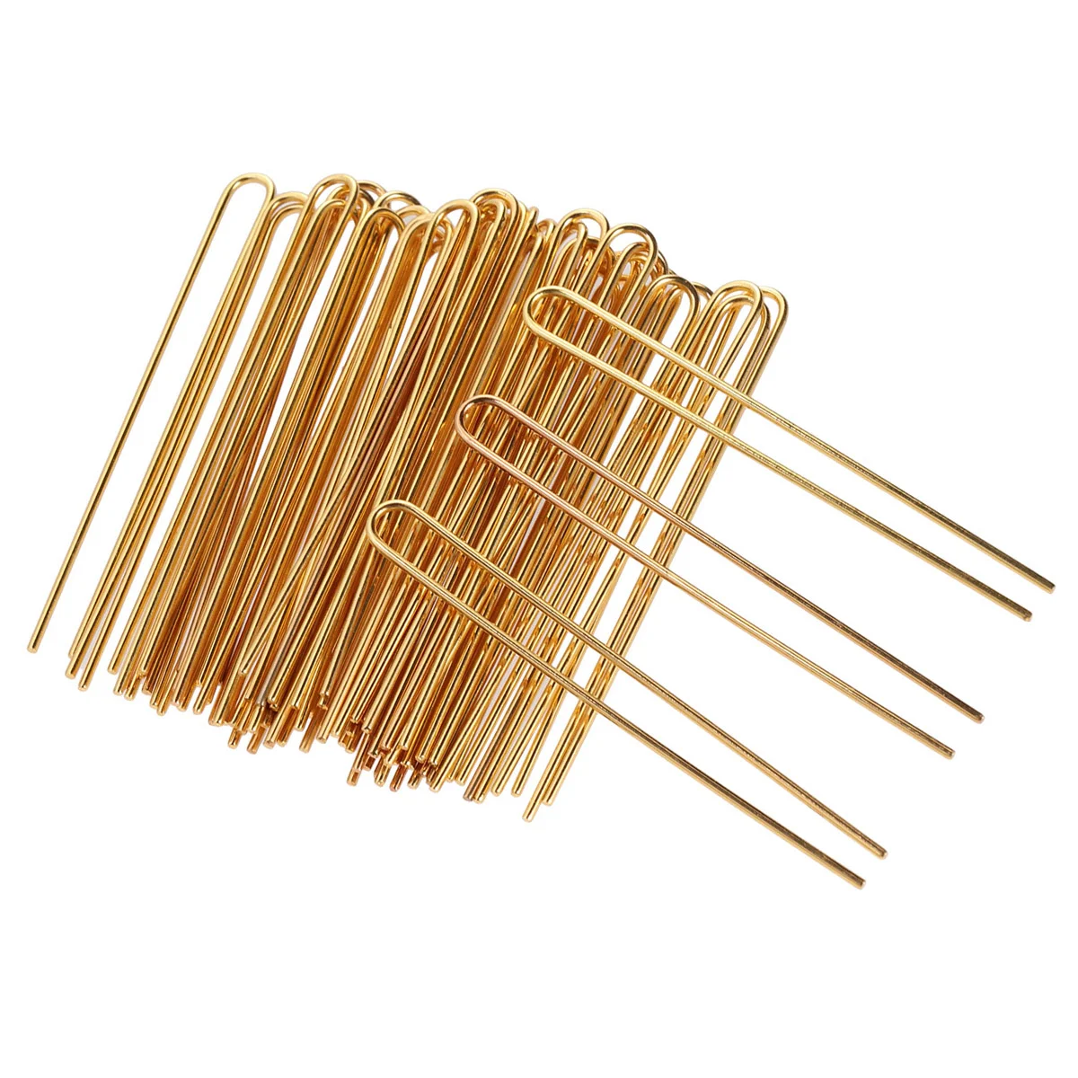 

50pcs Hair Fork U Shape DIY Metal Headwear Hairpins Hair Clip for Lady Girls