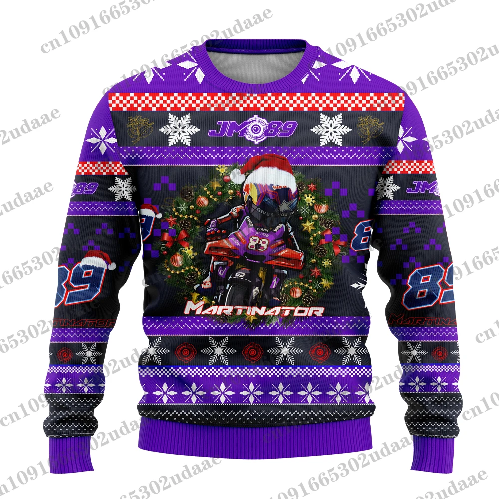 89 Rider Jorge Martin Fan Lovers Уродливый рождественский свитшот мужской и женский пуловер
