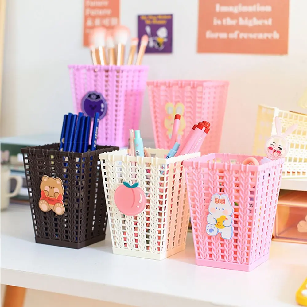 

New Imitation Vine Makeup Brush Storage Pencil Box Pen Holder Pen Container Desktop Organizer Cosmetics Storage Case