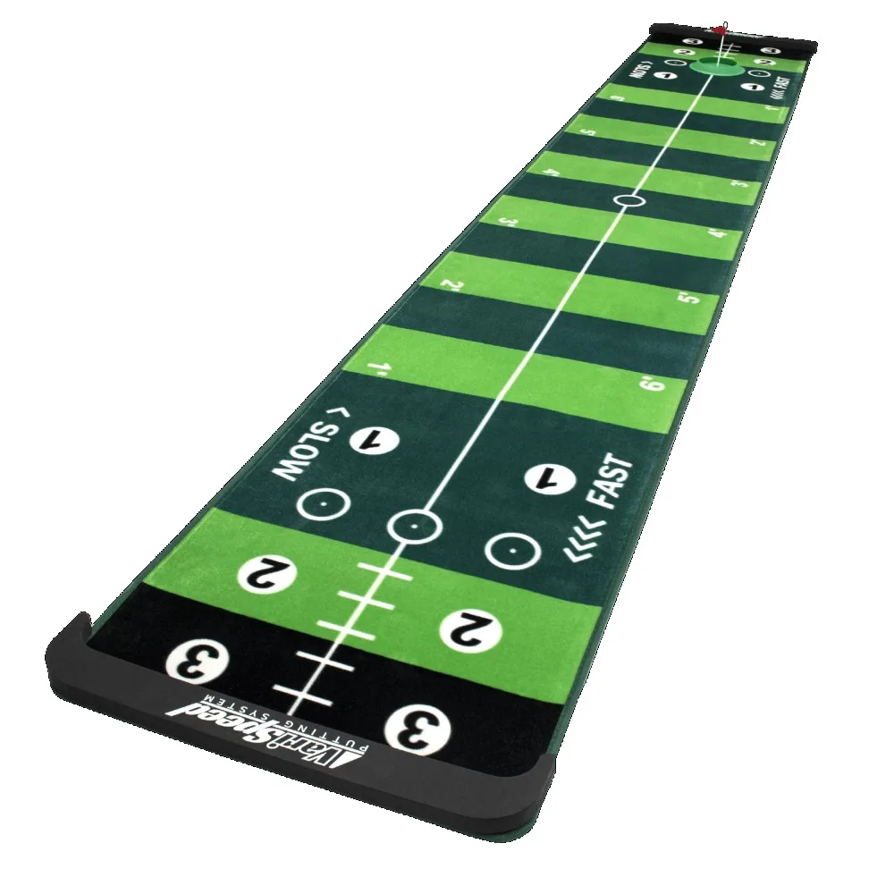 

VariSpeed Putting System - Practice 4 Different Speeds On One Mat! Golf Swing Trainer Golf Training Aids Accessories Supplies