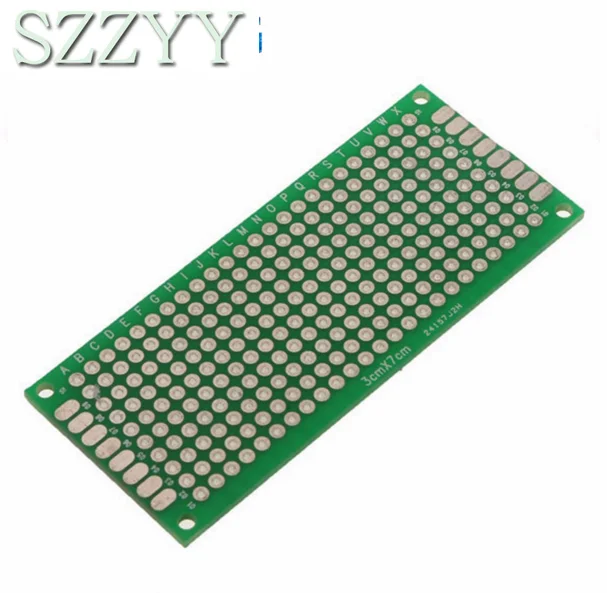 

1pcs Double Side Prototype PCB diy Universal Printed Circuit Board 3x7cm Green