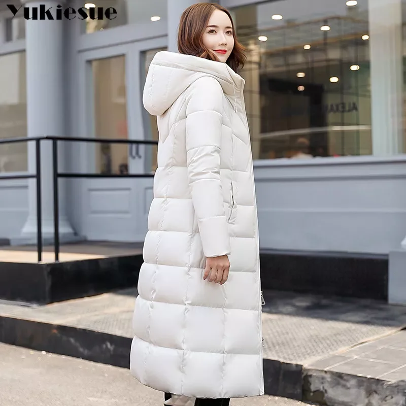 

2023New Autumn 2020 Winter Women Fashion cotton warm X-Loose jacket hoodie long Parkas warm Jackets Female winter Fashion coat L