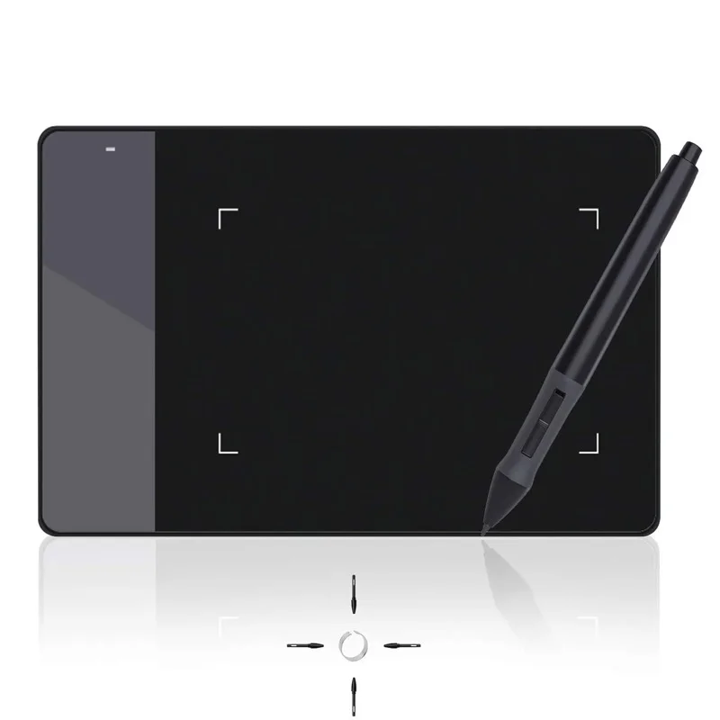 

420 графический планшет для рисования идеально подходит для игры OSU цифровая ручка блокнот для подписи 4x2,23 дюйма с перьями