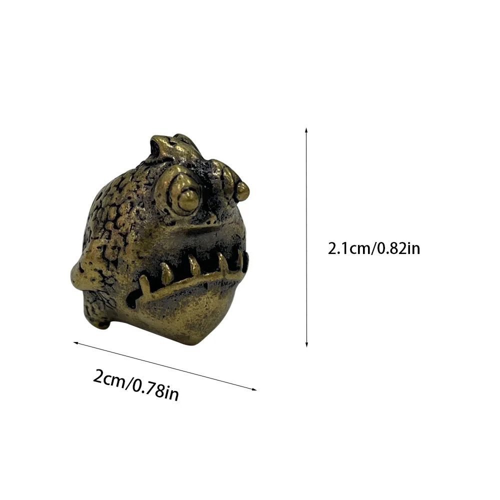 EDC нож бусины для улицы DIY инструменты латунь пиранья ремешок подвески брелоки
