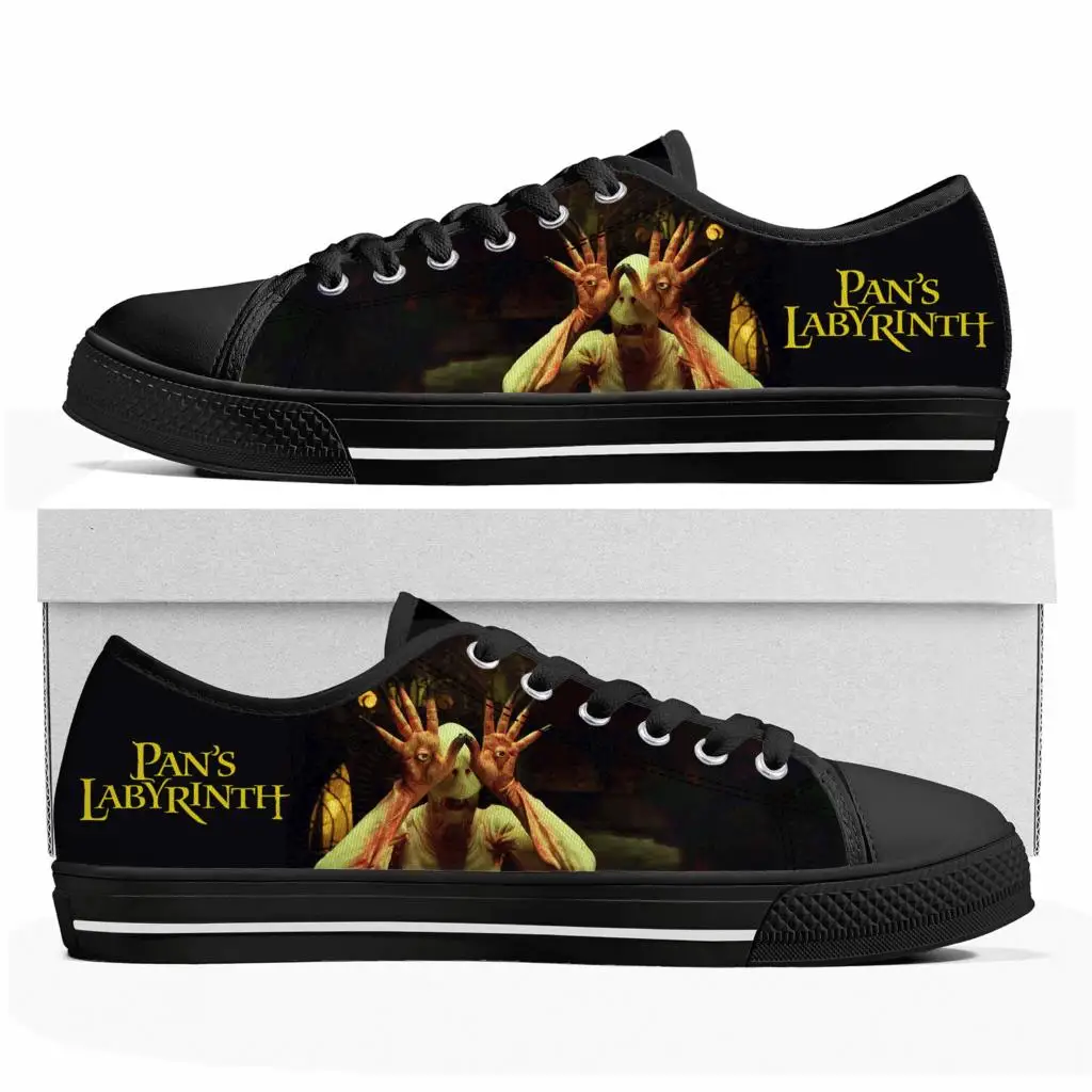 

Pans Labyrinth Movie Low Top Sneakers Mens Womens Teenager High Quality Canvas Sneaker couple Casual Shoes Customize DIY Shoe