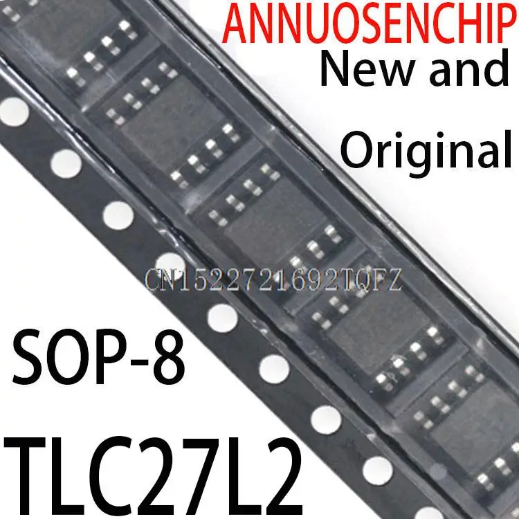 Новые и оригинальные TLC27L2CDR tlc27l2чарз 27L2C SOP-8 TLC27L2, 10 шт.