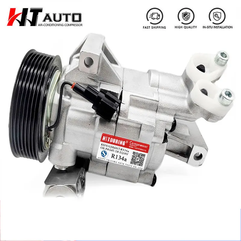 Компрессор переменного тока DKV-08R/DKV08R для Nissan Latio/Tiida Z 0014129 A 0004246 B 92600-ED000 506021 -7470