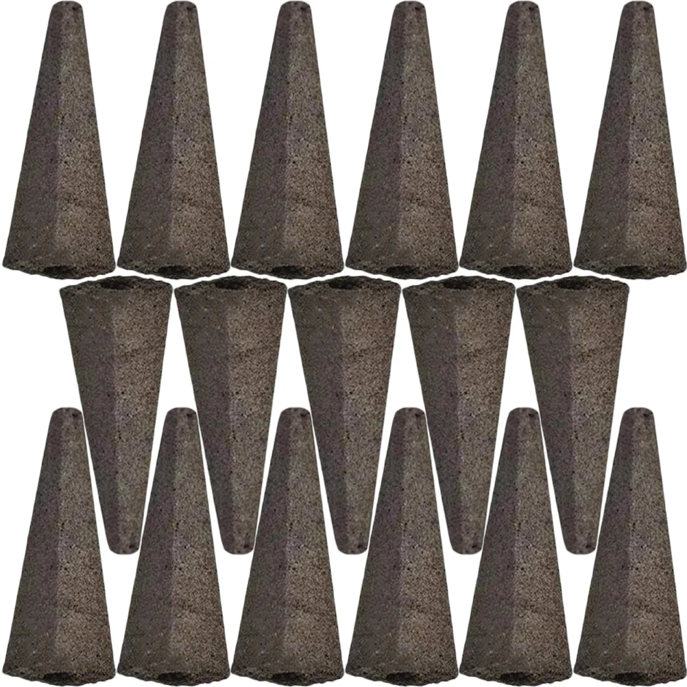 

50 Pcs Hydroponic Block Growing Sponge Growth Plug Starter Sponges Compatible 0.9X1.9X6.3CM