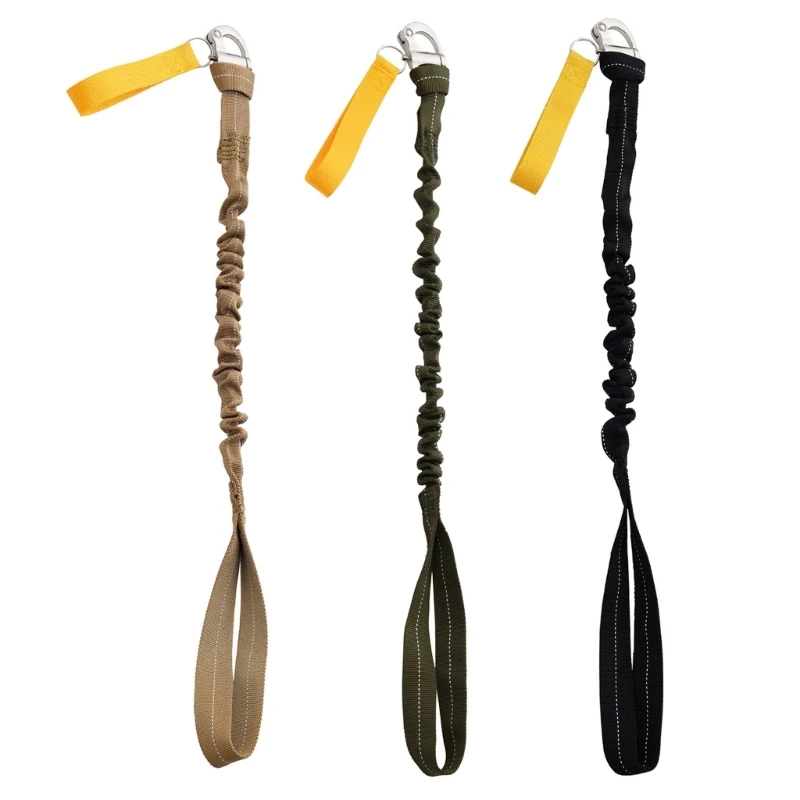 

Waist Safety Rope Rubber Hunting Strap with Clip Lightweight and Versatile A2UF