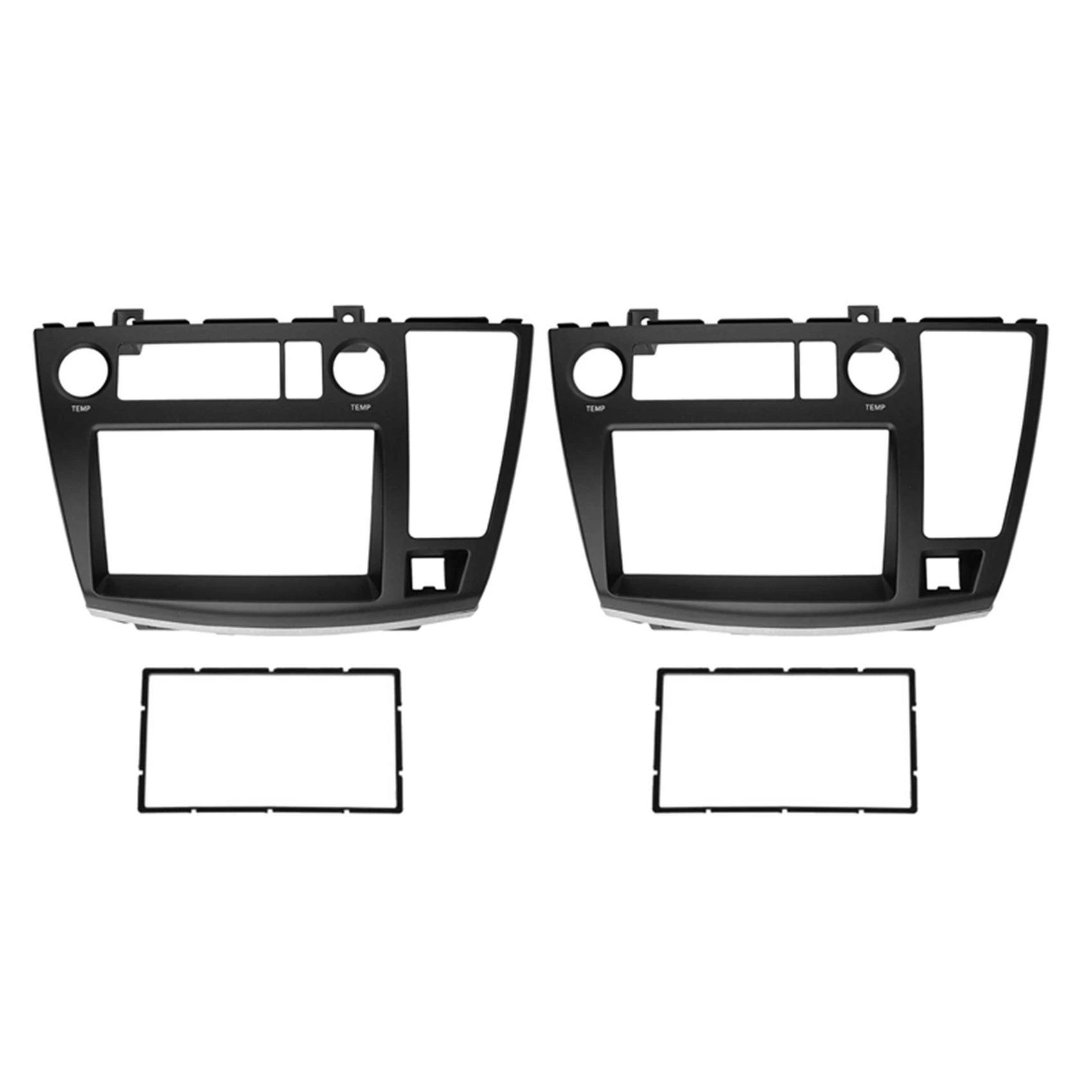 

2X Double Din Car Radio Frame for Nissan Elgrand E51 2002-2010 Stereo DVD Dash Kit Trim Fascia Panel Adapter