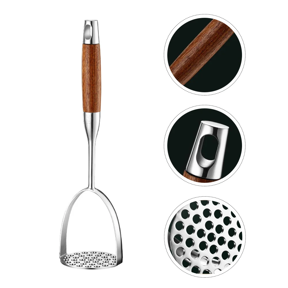 

Potato Masher Ricer Crusher Steel Presser Stainless Fruit Hand Manual Vegetablemetal Tool Kitchen Press Pumpkin Garlic Avocado