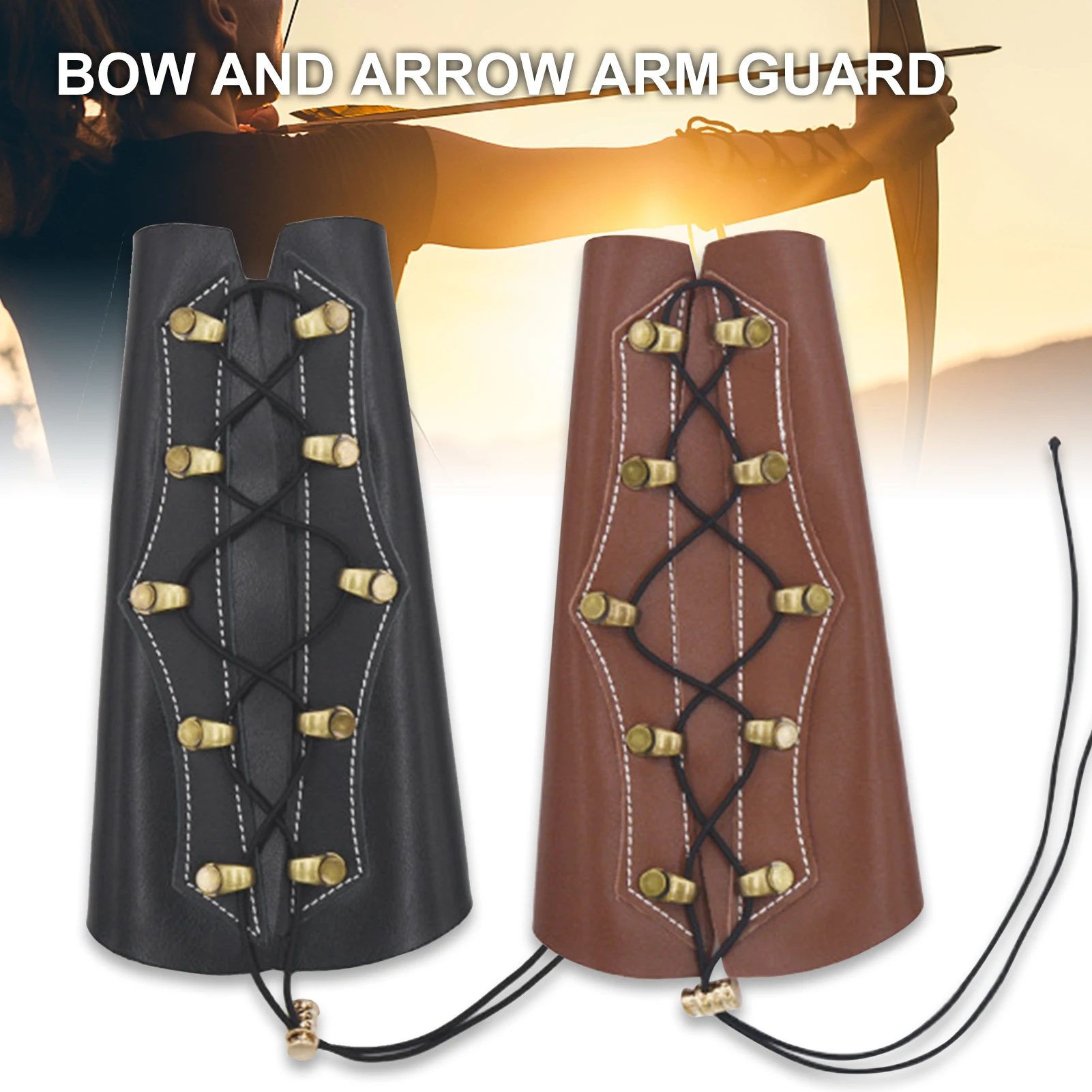 Защитный нарукавник для стрельбы из лука Comfor регулируемый ремешок искусственной