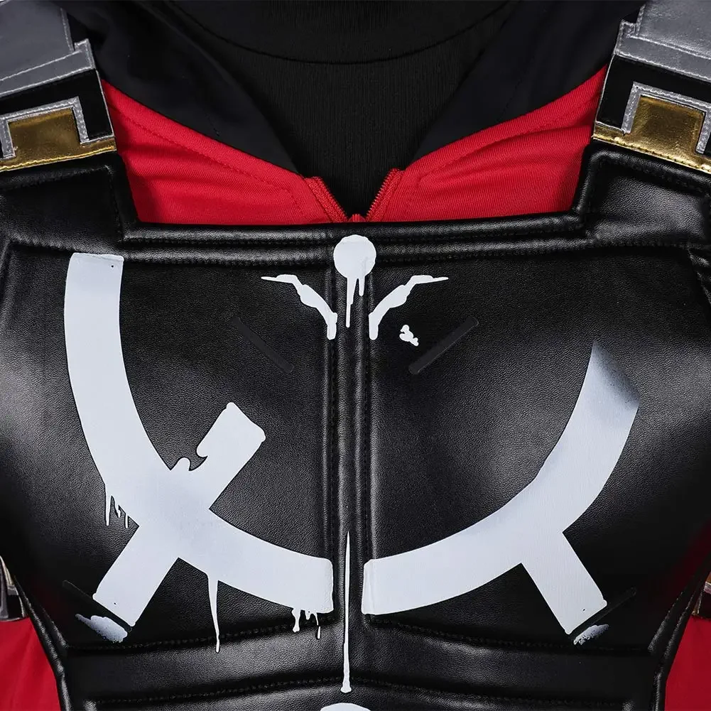 Deadshot Косплей Фэнтези Пояс Маска Боевая Одежда Игра Самоубийца Команда Костюм