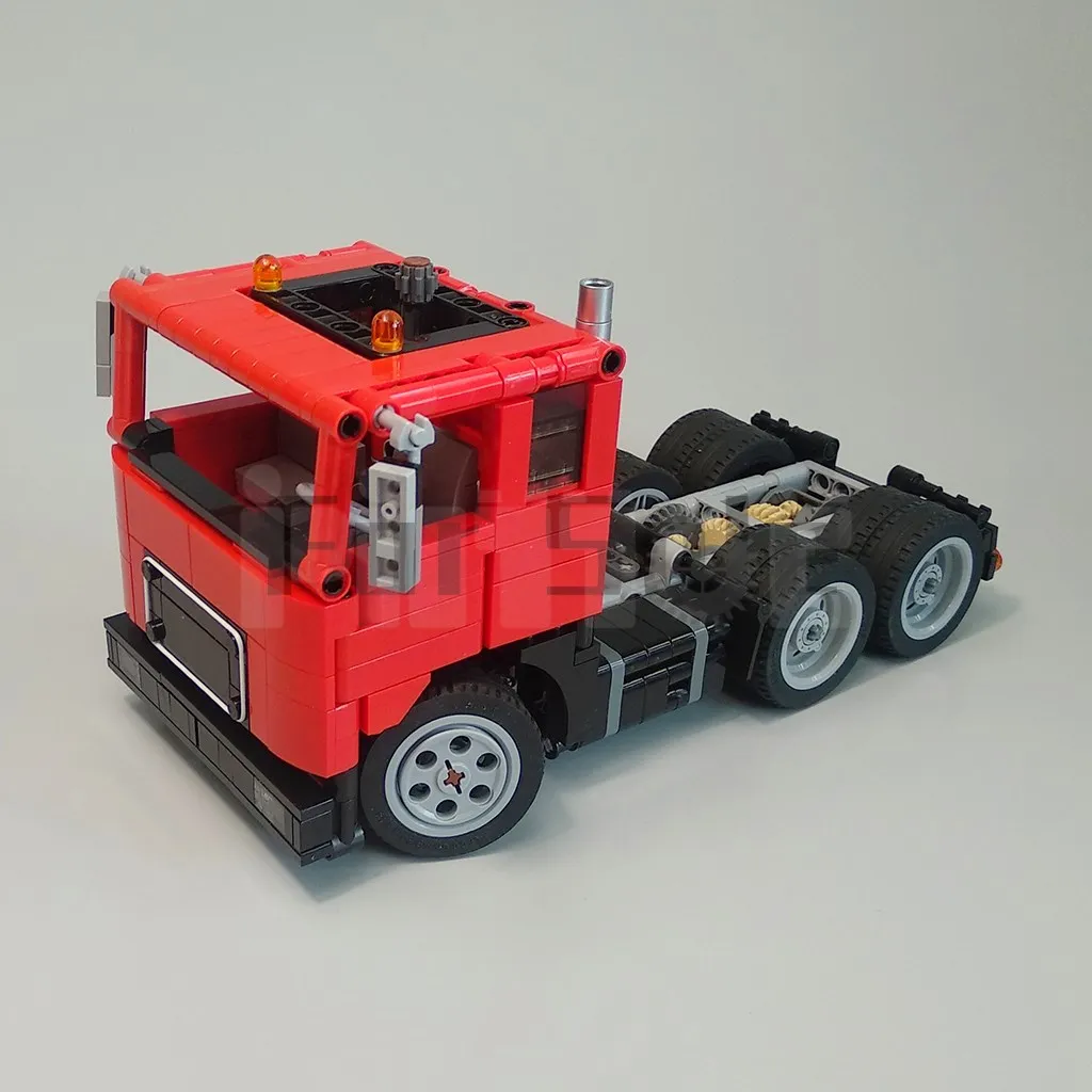 

Moc-56155 Man 19 Truck 2019 Mini Static Version Building Blocks Stitch Toys For Adults Kids Boys Girls Ages 12+
