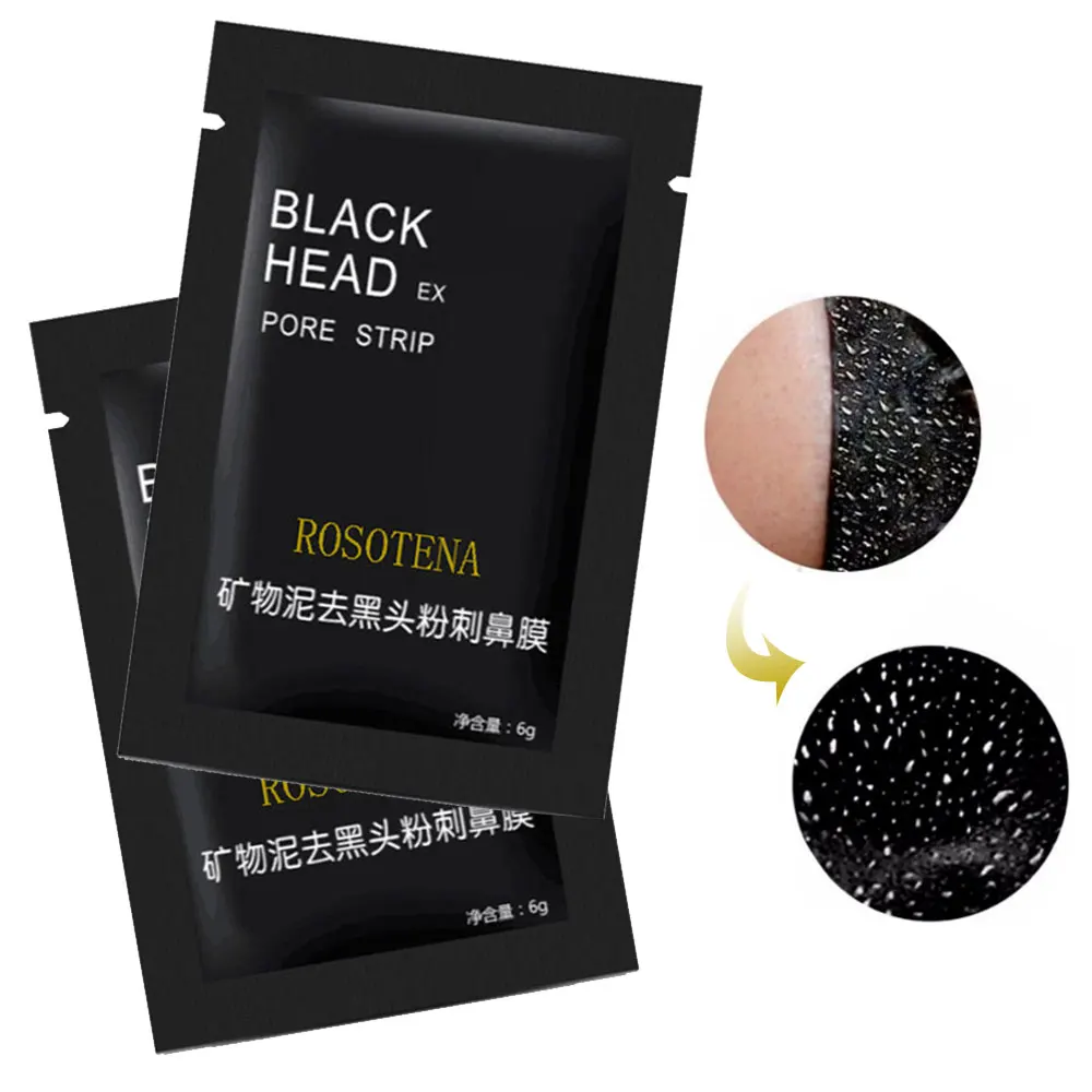 

1PCS Clean Masks Mineral Mud Adsorbed Blackhead Acne Nose Mask Deep Cleansing Pore Blackhead Removal Nose Patch Mask Skin Care