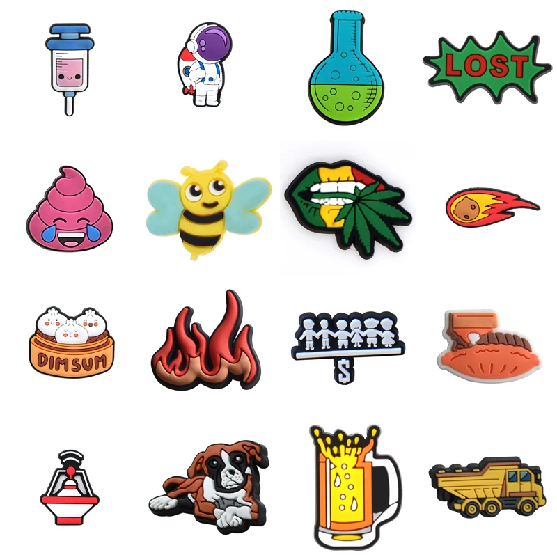 

Para Pins Men Kids Decorations for Crocs Shoes Accessories Women Charm Gifts Packs Wholesale Bulk Girl Boy Shoe Charms Set Jeans