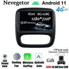 Автомобильная аудиосистема Android, интеллектуальная система для Renault Trafic 3 2014-2021 Opel Vivaro B 2014-2018, мультимедийный видеоплеер, навигация