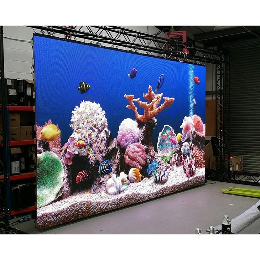 Светодиодная матричная панель 64x64 RGB внутренний дисплей P3 знак полноцветный