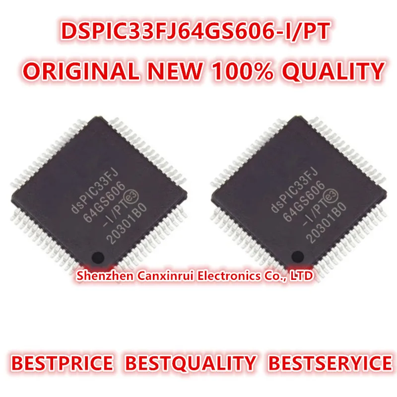 

(5 Pieces)Original New 100% quality DSPIC33FJ64GS606-I/PT Electronic Components Integrated Circuits Chip