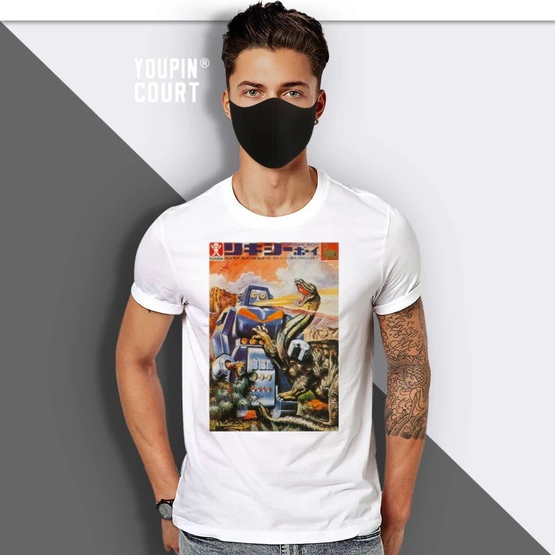 

Винтажный Японский неофициальный акиши мальчик комикс постер Ретро супермягкая футболка