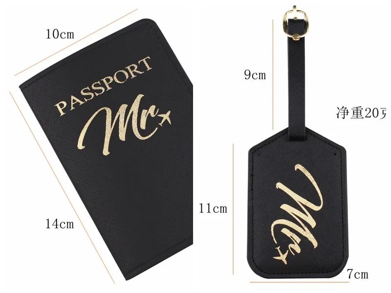 4Pcs Passport Covers Cross-pattern Bronzing Couple 4-piece Travel Supplies Plane Boarding Pass PU Luggage обложка паспорт кожа