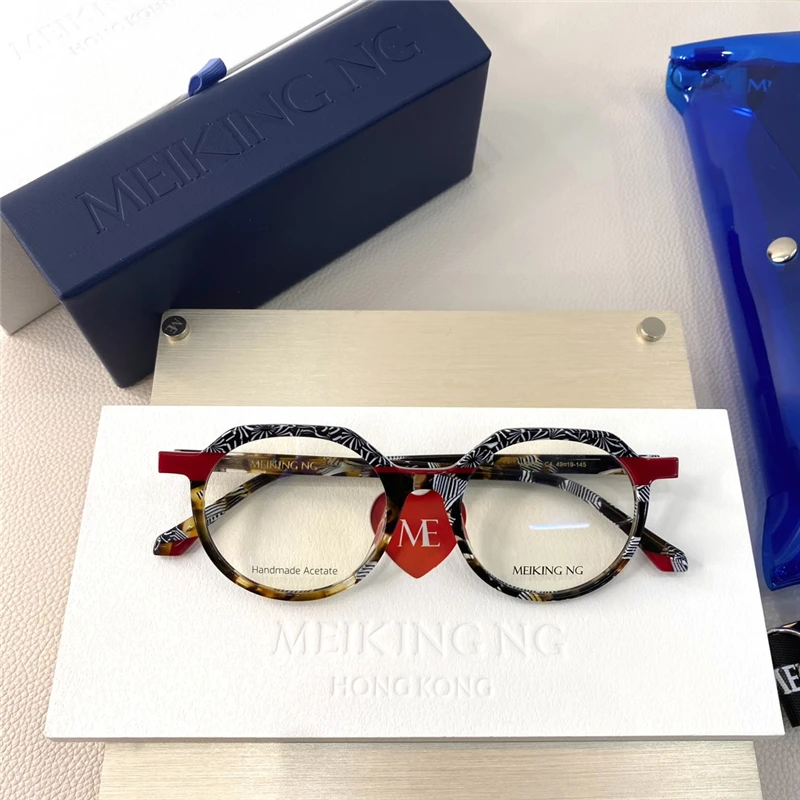 Оптические очки для мужчин и женщин ретро-дизайнер 2419 модные овальные оправы из