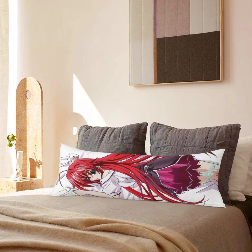 Длинная наволочка Dakimakura Highscool Dxd для дома спальни гостиной дивана из персиковой