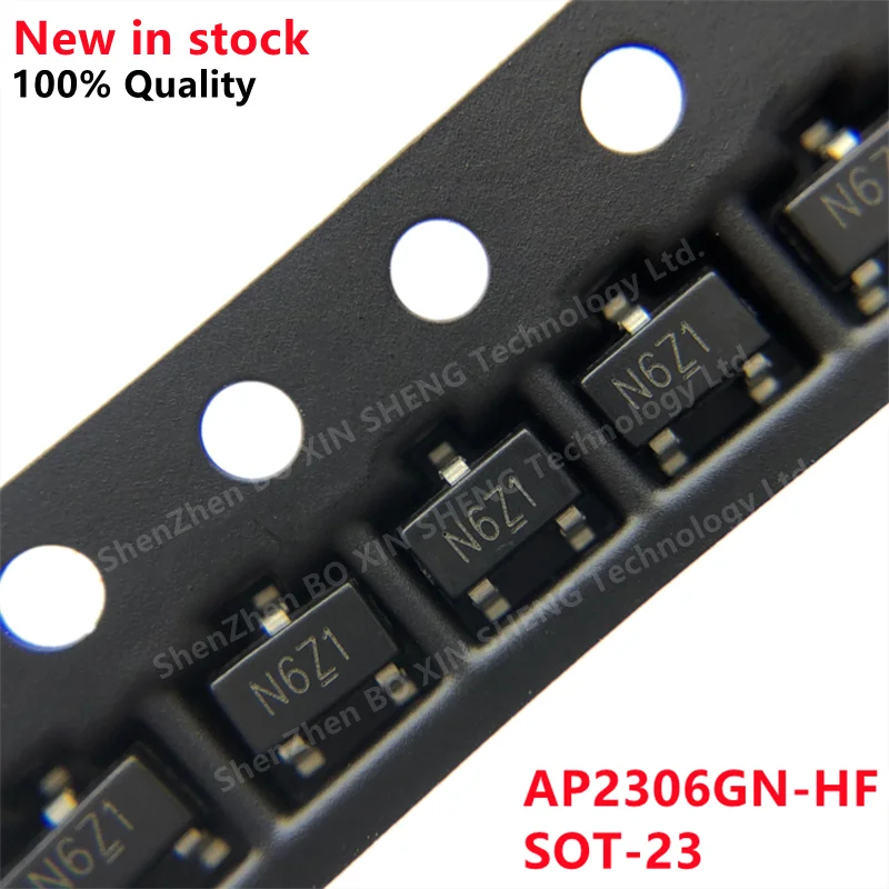50 шт AP2306GN-HF SOT-23 AP2306AGN-HF AP2301GN-HF маркировка: N6Z1 N87E N1N4 SMD полевой транзистор (MOSFET)