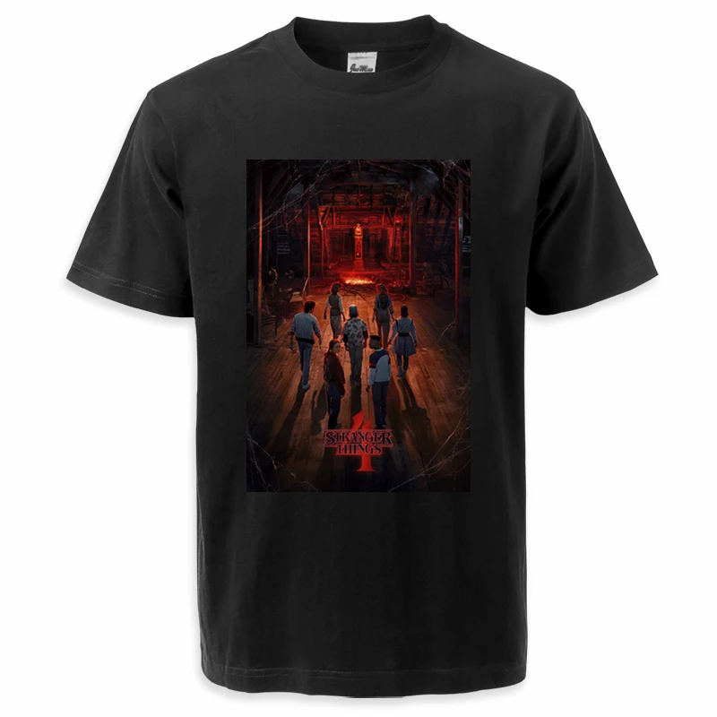 

Stranger Things T Shirts 2022 Hot TV Show Mens Tshirt Eleven Girl Hawkins Tee Tops Short Sleeve Harajuku Tops Oversized Tshirt